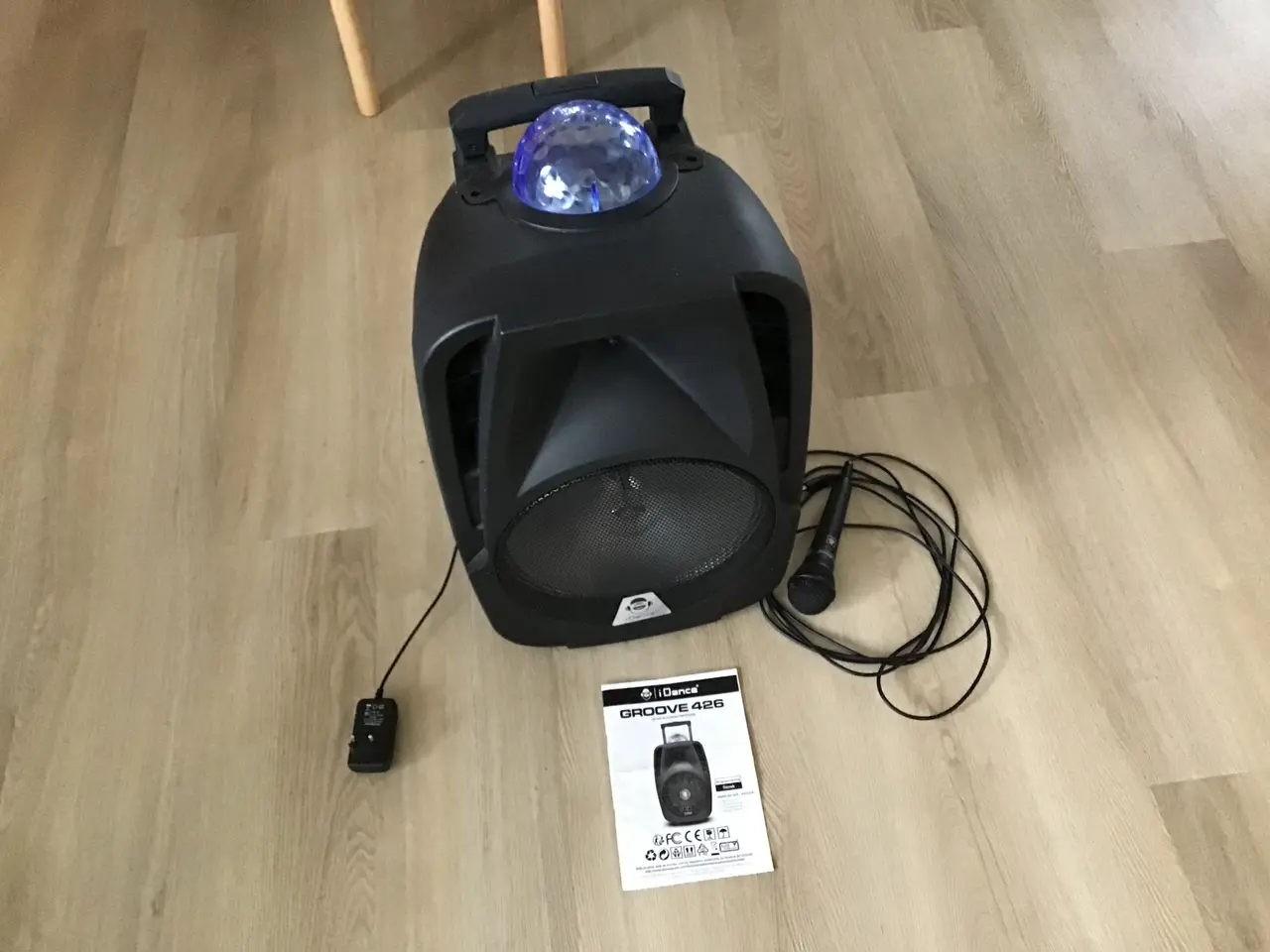 Billede 3 - Party højtaler Groove med Bluetooth,med microfon.