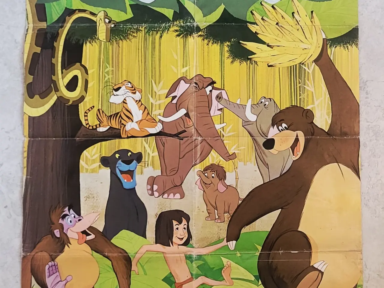 Billede 1 - ORIGINAL filmplakat - Disney junglebogen