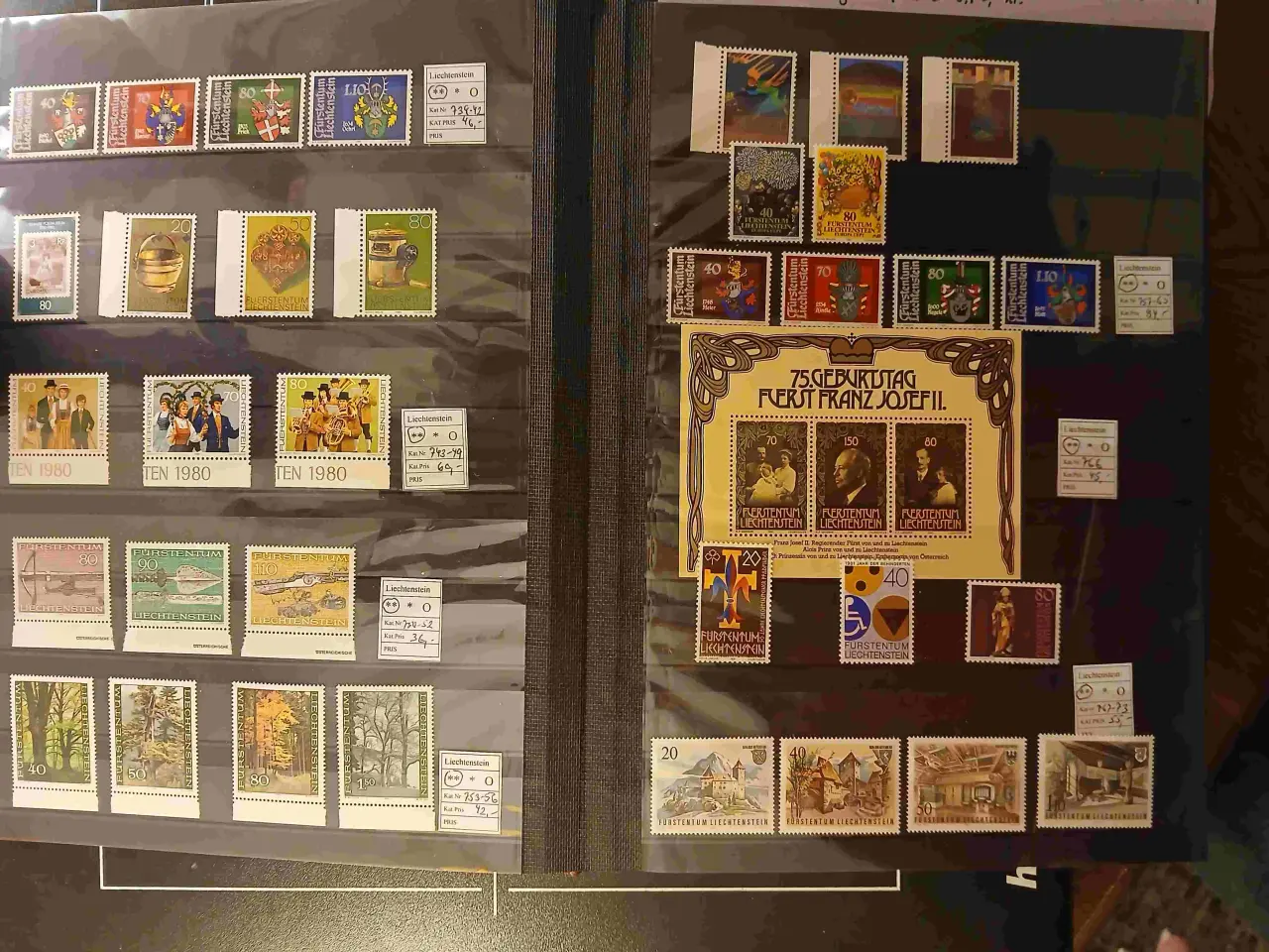 Billede 10 - Liechtenstein (40) Postfrisk ** samling fra 1956 t
