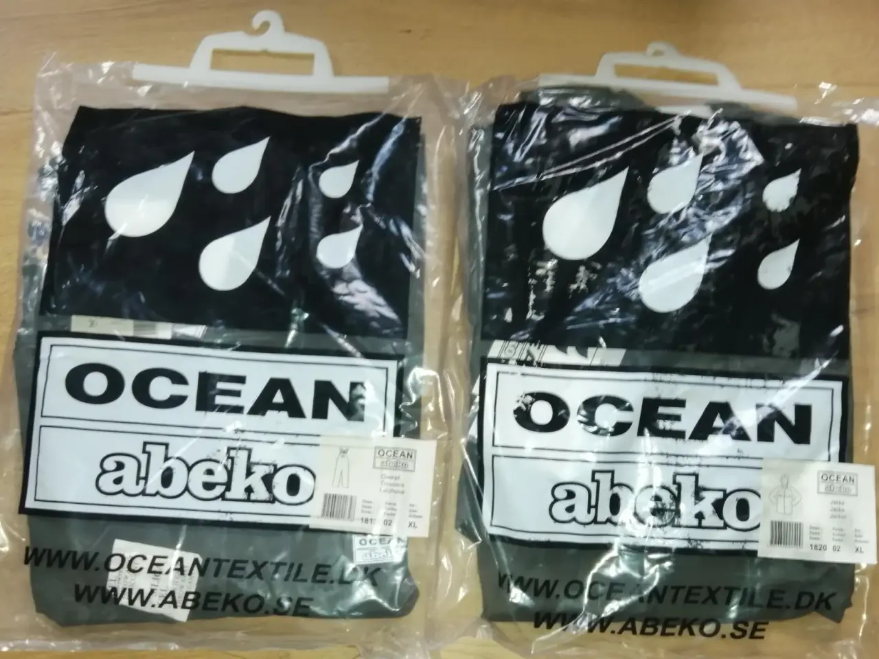 Billede 1 - Nyt Ocean pvc vandtæt regnsæt unisex, grøn, XL