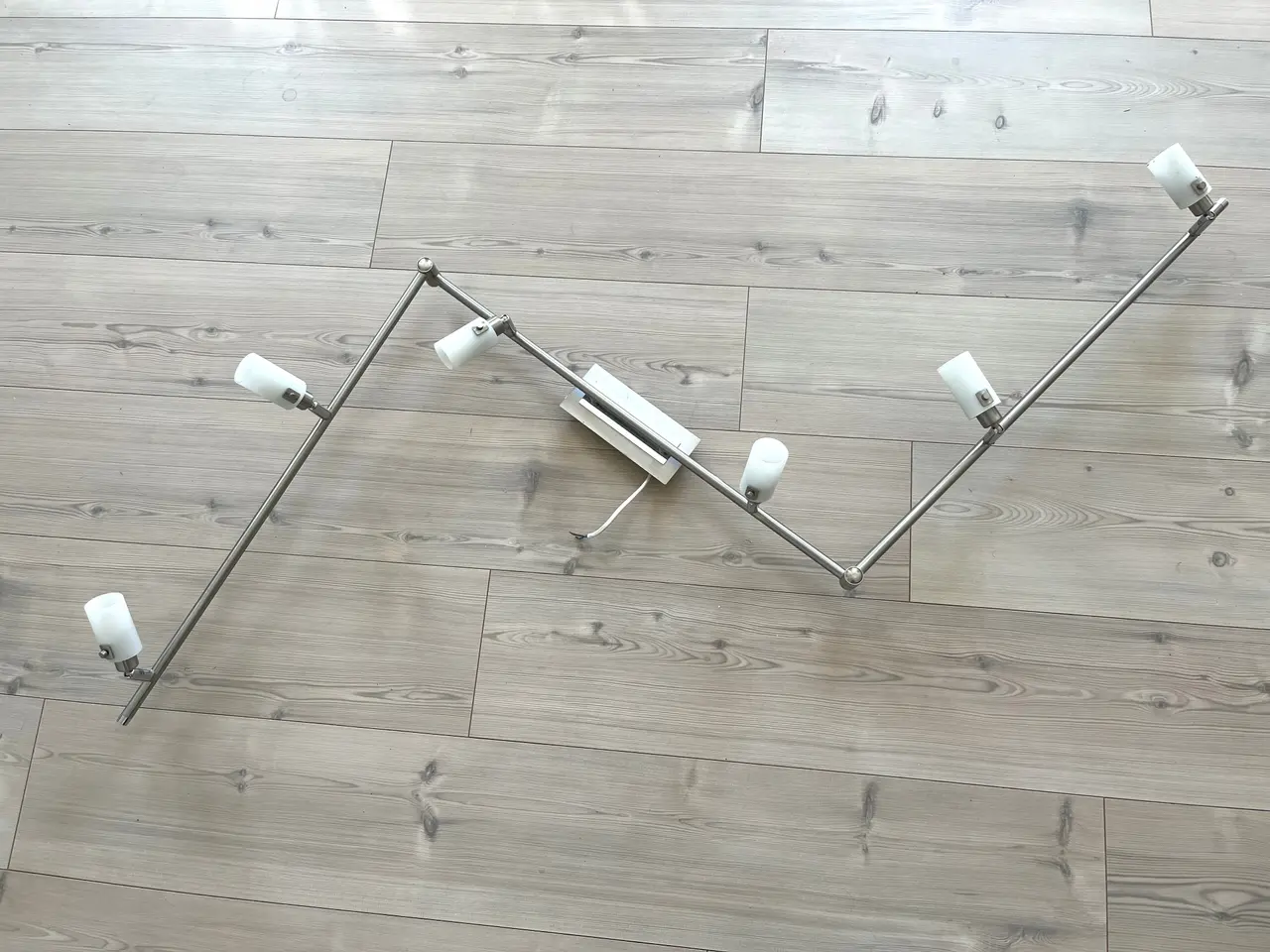 Billede 3 - Loftslampe, Spotloftslampe, Loftlampe med 6 juster