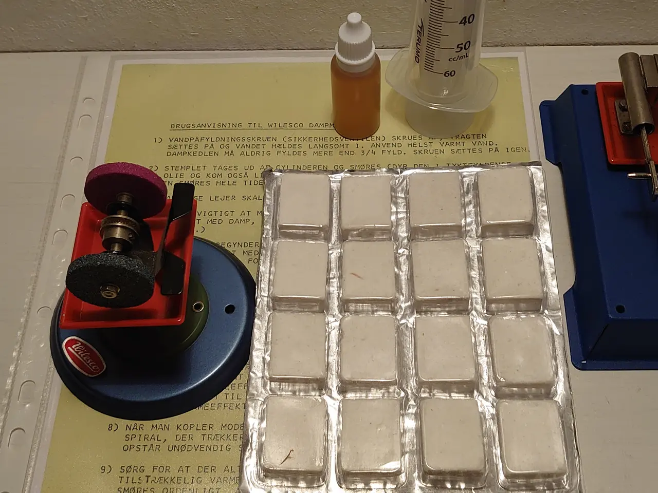 Billede 5 - Wilesco dampmaskine D6+M52 tohjulssliber mm.