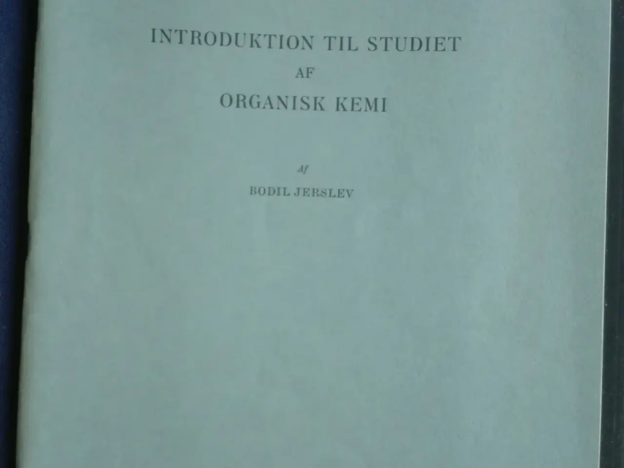 Billede 1 - Bodil Jerslev, Org. kemi. Giv bud.
