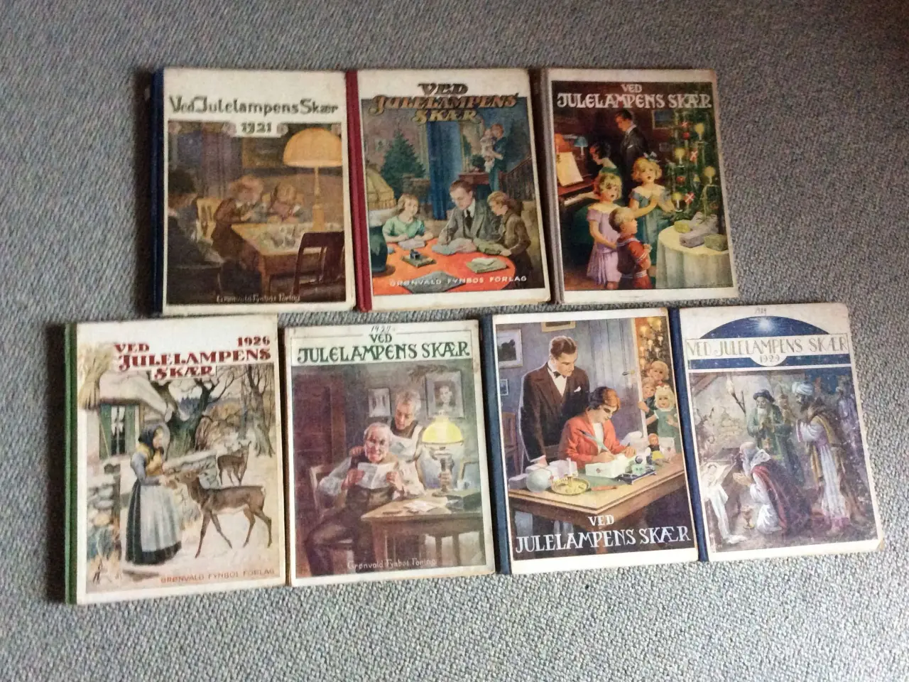 Billede 1 - Julelampens skær fra 1920erne indbundne