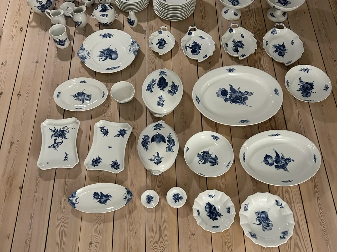 Billede 1 - Blå blomst - Royal Copenhagen