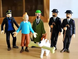 * Skønne figurer - fra Tintin fantastiske univers 