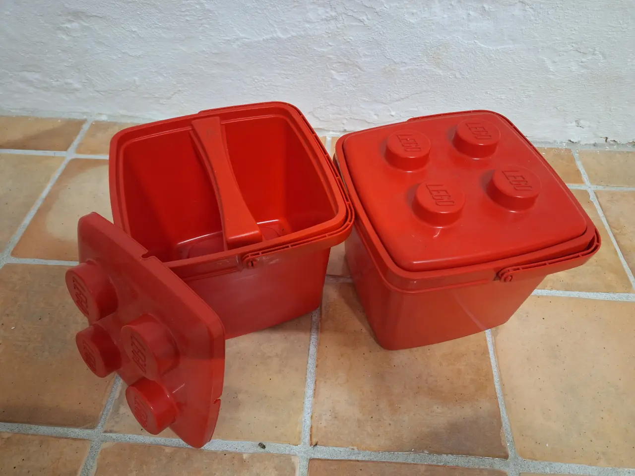 Billede 1 - Lego spande 2 stk.