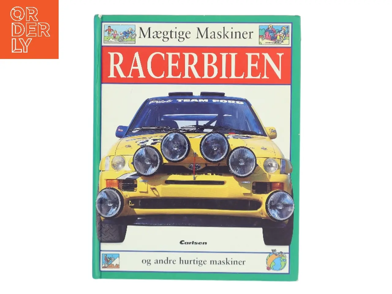 Billede 1 - Racerbilen og andre hurtige maskiner af Caroline Bingham (Bog)