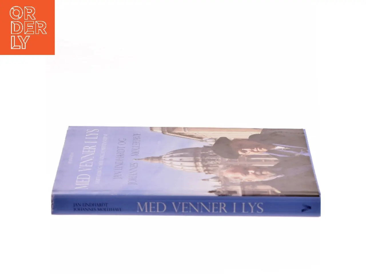 Billede 2 - Med venner i lys : samtalebog med ungdomsvennerne Jan Lindhardt og Johannes Møllehave af Øjvind Kyrø (Bog)