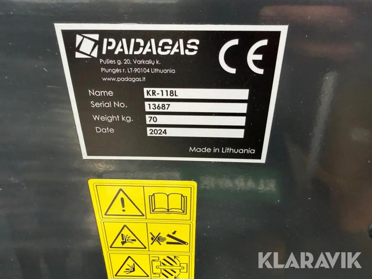 Billede 9 - Overfaldsskovl Padagas KR-118L