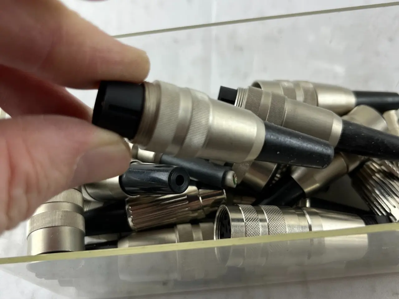 Billede 9 - Circular Metal Connectors Male Female parti