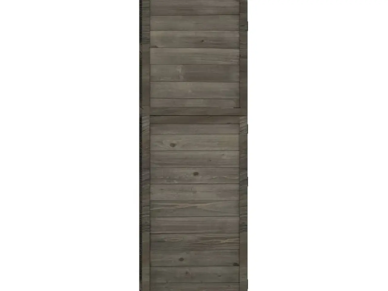Billede 5 - Haveskur 102x52x174,5 cm massivt grantræ antracitgrå