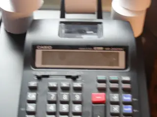 CASIO EURO & TAX 1 2 DIGITIS HR-200 TEC Regnemask