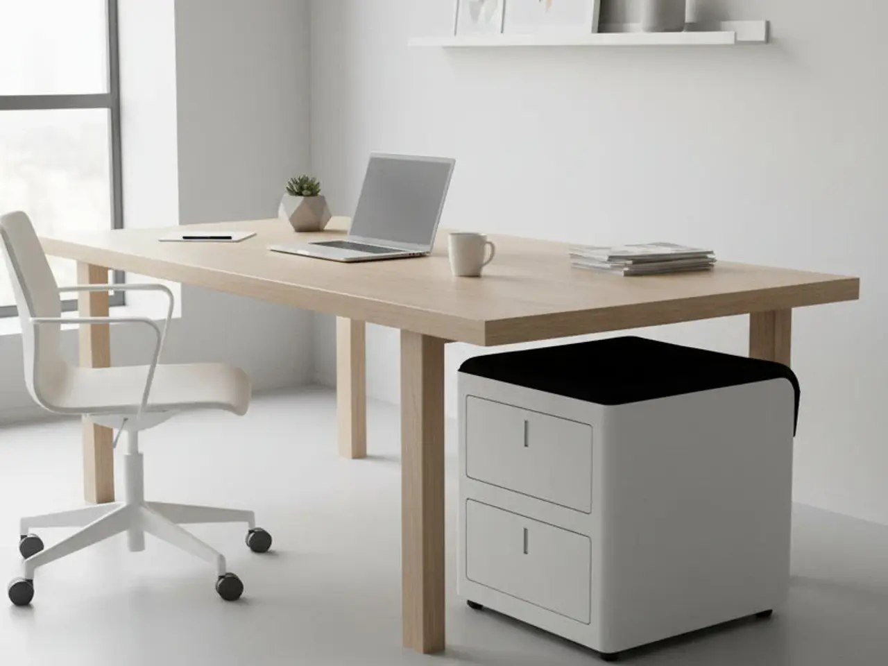 Billede 2 - Dieffebi cBox Skuffemodul – Hvid/Sort