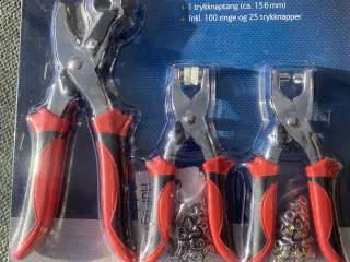 Duro hul- og nittetangsæt med 3 dele. KUN 100kr