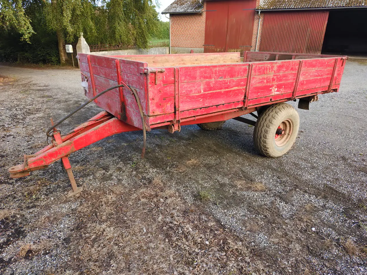 Billede 1 - Tipvogn , 6tons med ekstra sider