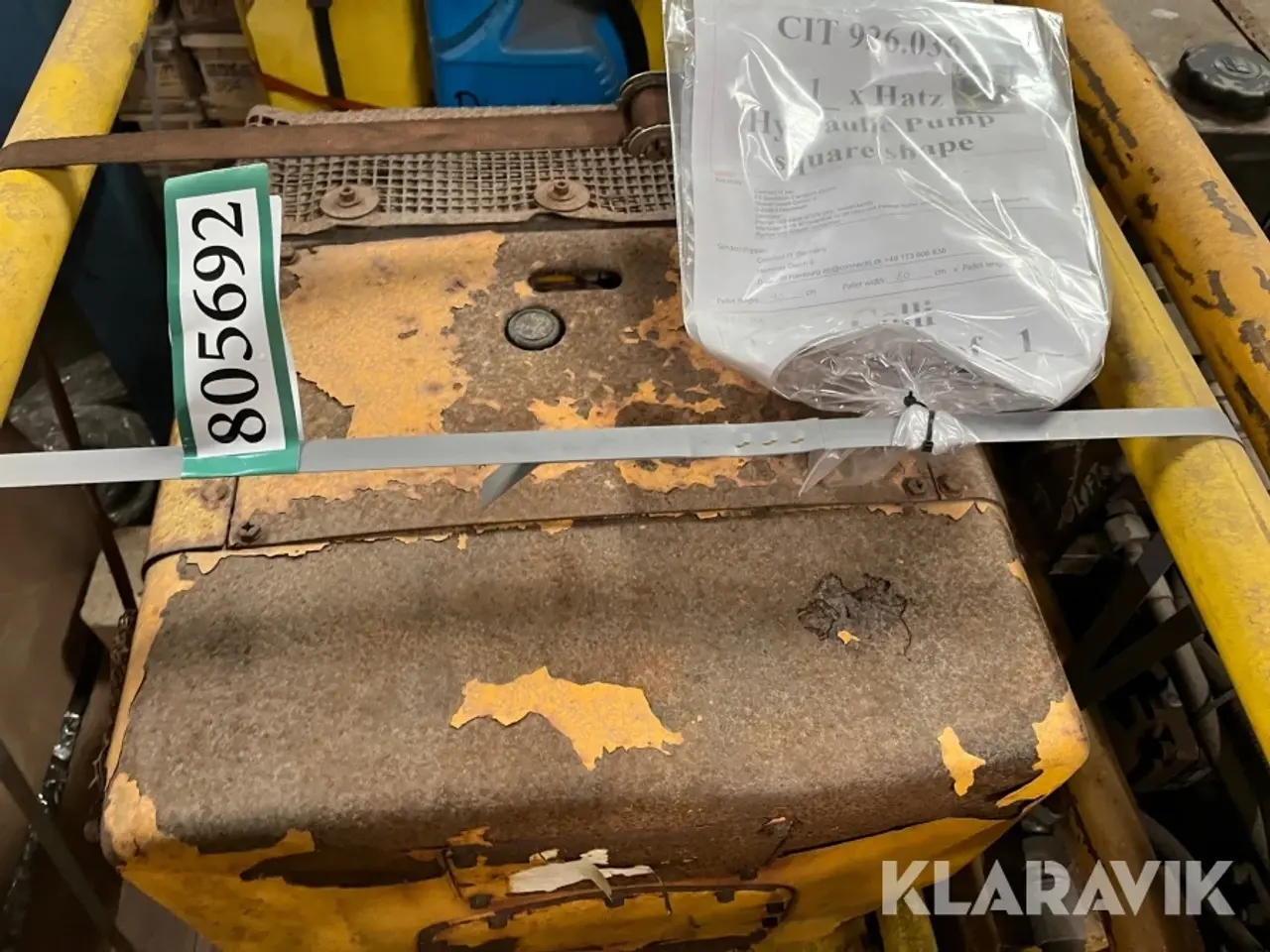 Billede 6 - Hydraulisk pumpe Harz Square 1D81C 1 styk