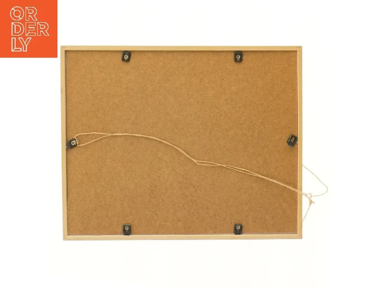 Billede 2 - Indrammet landskabsmaleri (str. 36,5x29,5 cm)