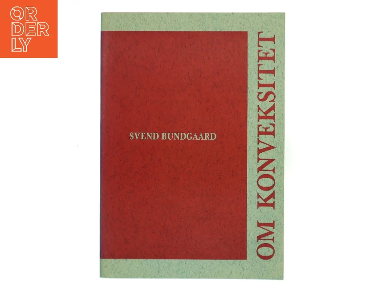 Billede 1 - Om konveksitet af Svend Bundgaard (Bog)