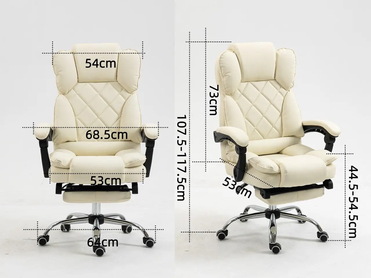 Billede 20 - Kontorstol Activejet YK7416 - beige