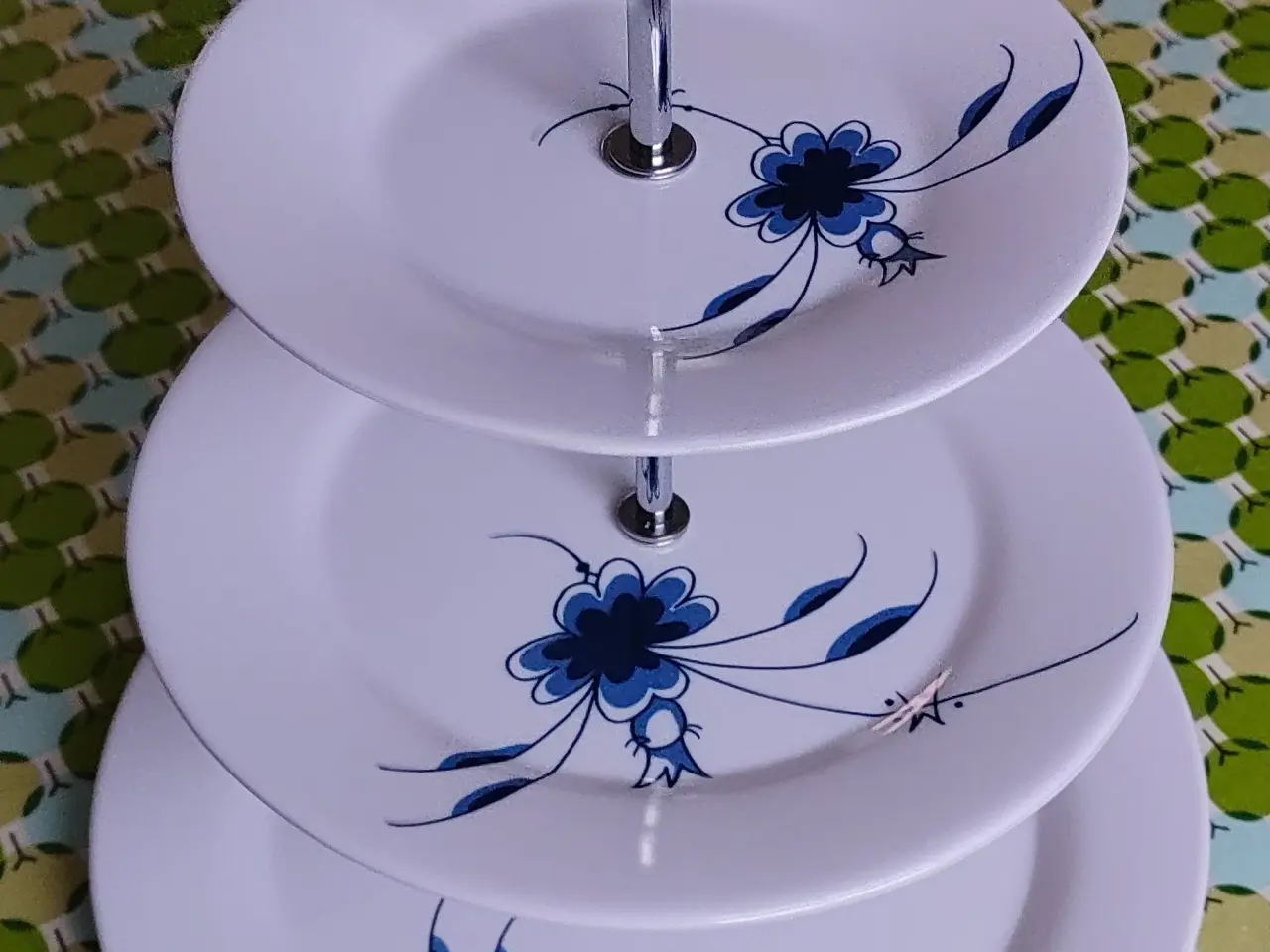 Billede 2 - Medusa Blue Dancers etagère, 3 lag!