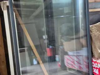 Fast vinduesparti i træ/alu