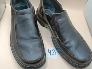 Ambre brun læder sko 43str