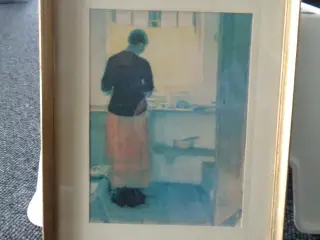 Billede i diskret guldramme