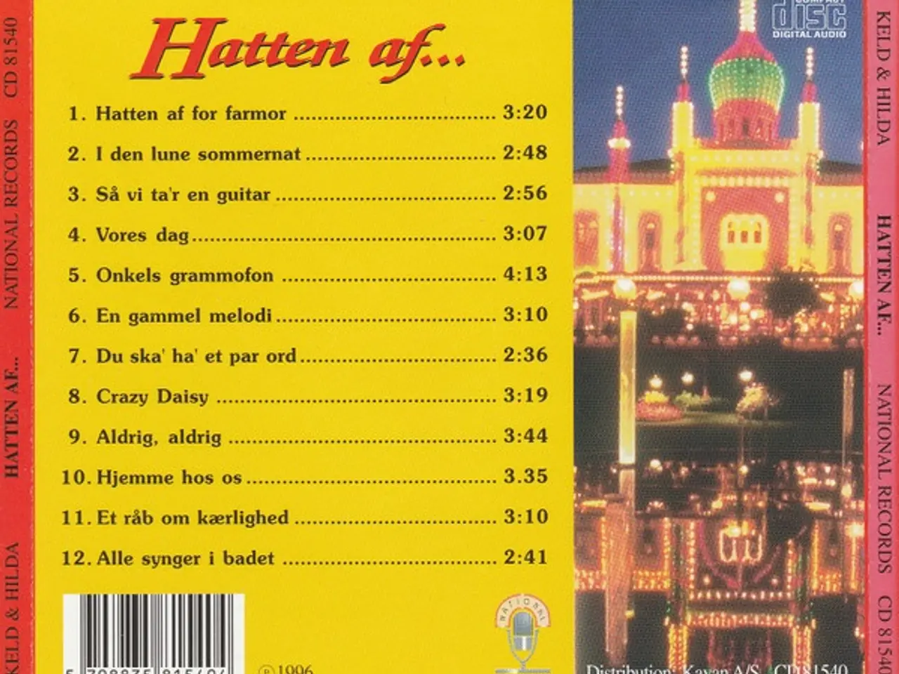 Billede 2 - Keld & Hilda Med The Donkeys* – Hatten Af ... – CD