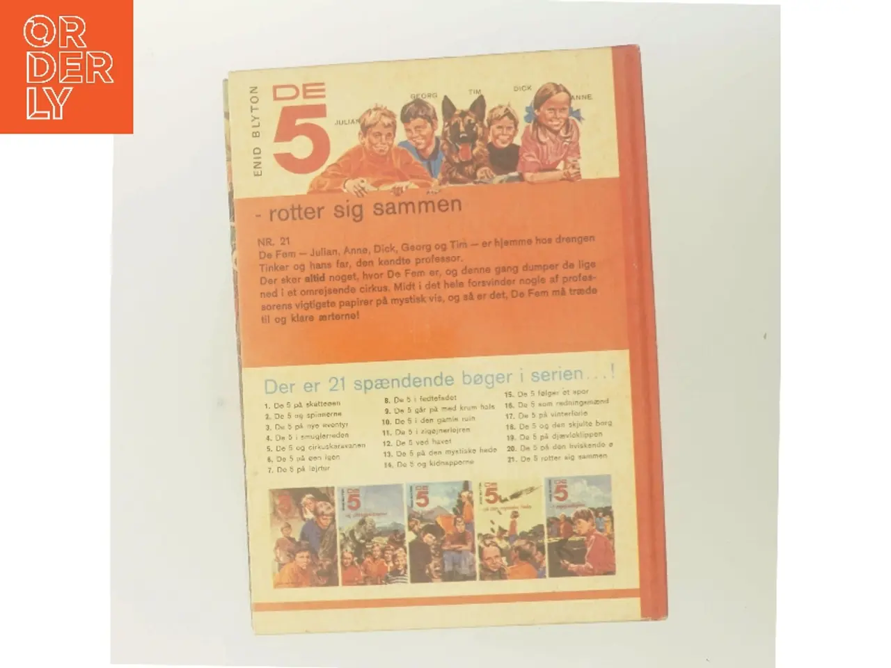 Billede 3 - De 5 - rotter sig sammen af Enid Blyton (Bog)
