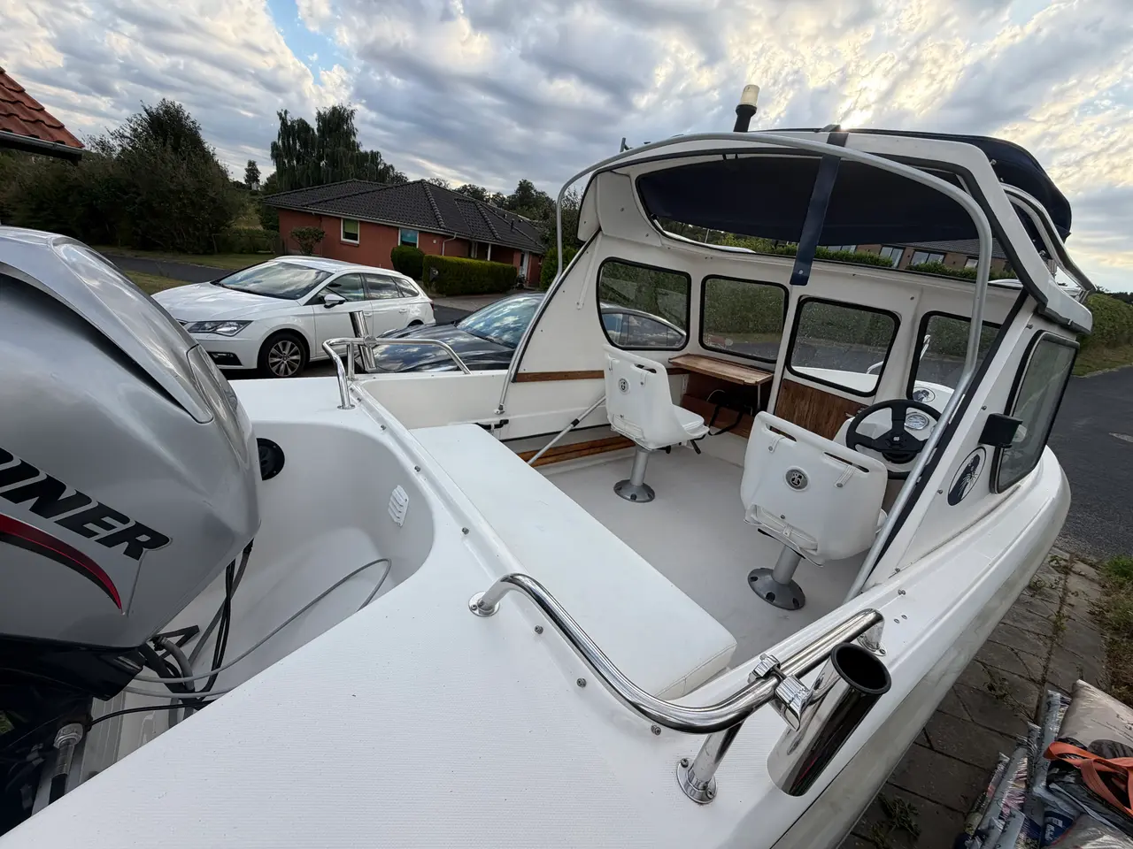 Billede 3 - Uttern C56 – Mariner 50 hk EFI – Brenderup 1000 kg
