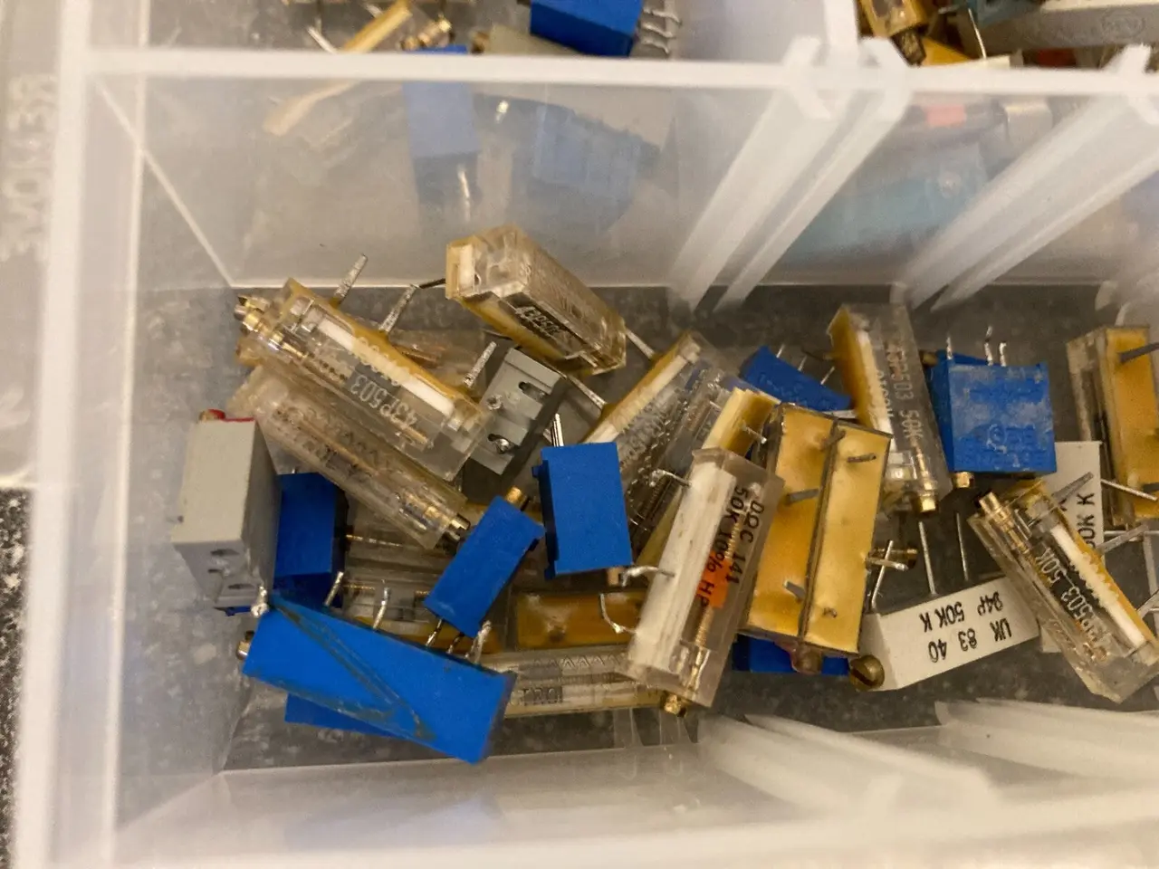 Billede 6 - blandet Trimmer Potentiometers and Switches parti