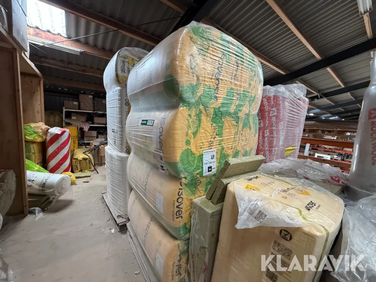 Billede 2 - Isolering Isover 34 Murfilt 120 styk