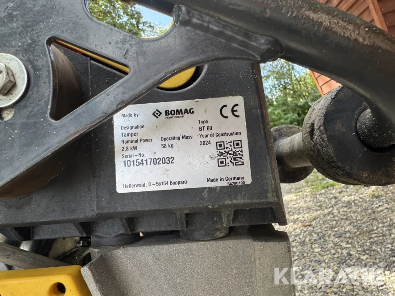 Billede 5 - Jordloppe Bomag BT60