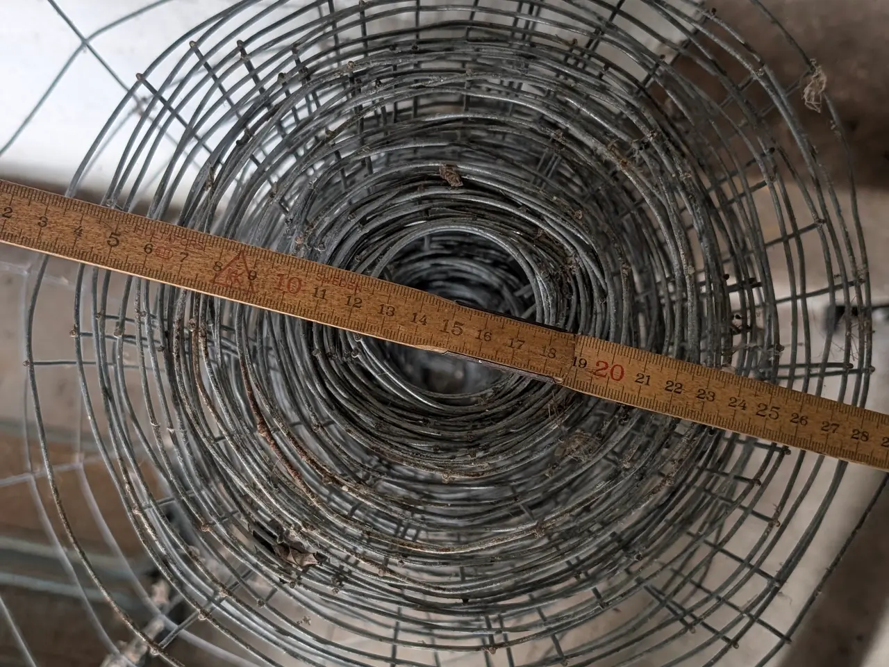 Billede 4 - Havehegn galvaniseret 90 cm, cirka 8-10 meter.