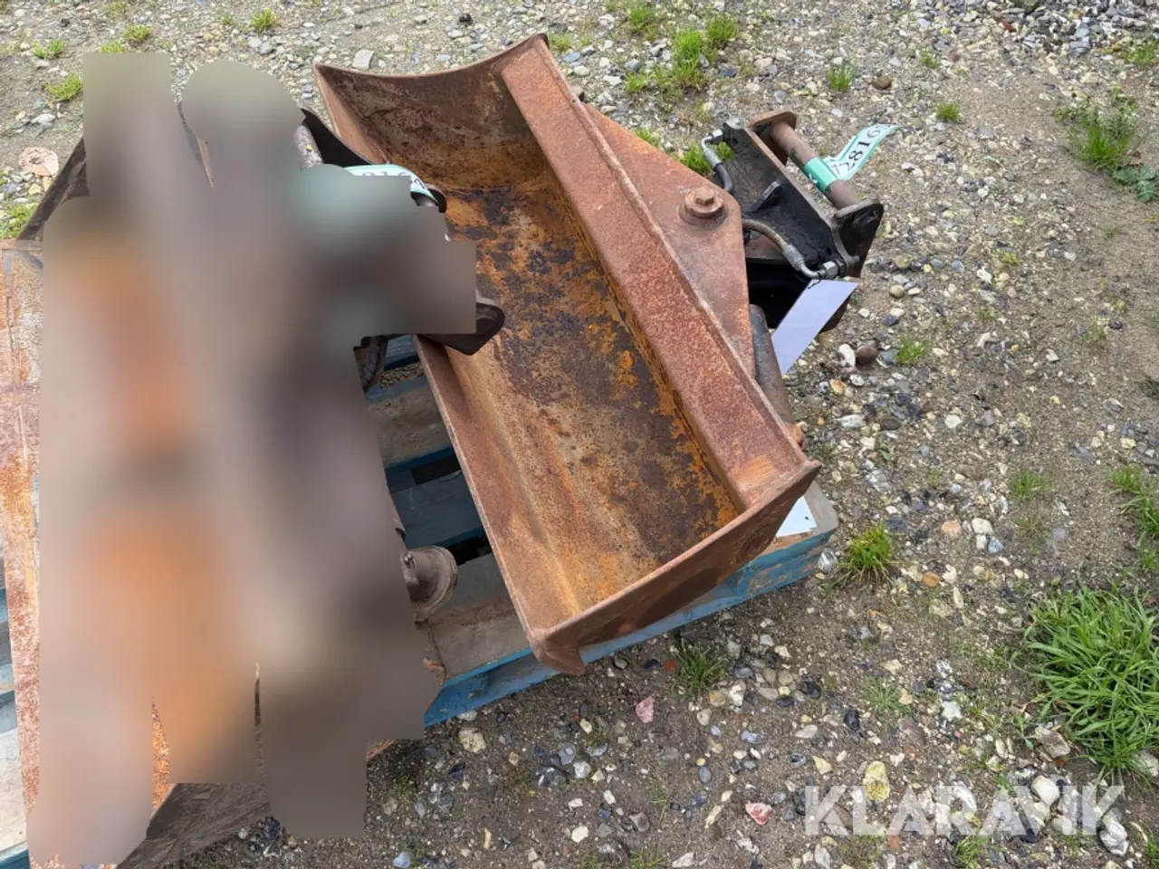 Billede 3 - Planerskovl med tilt S30, 1 Styk