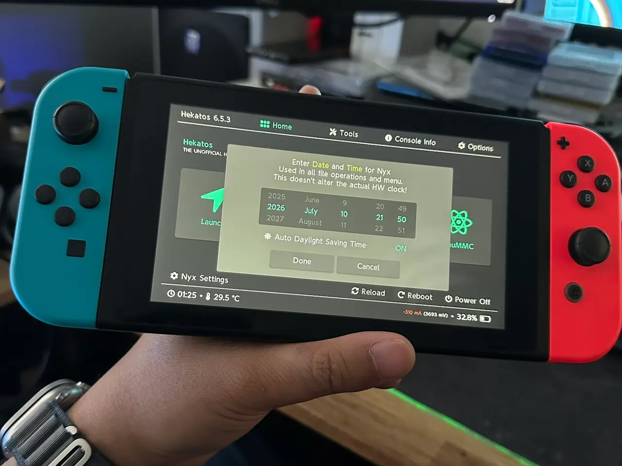 Billede 8 - [Modded] Nintendo Switch V2 CFW + Picofly RP2040