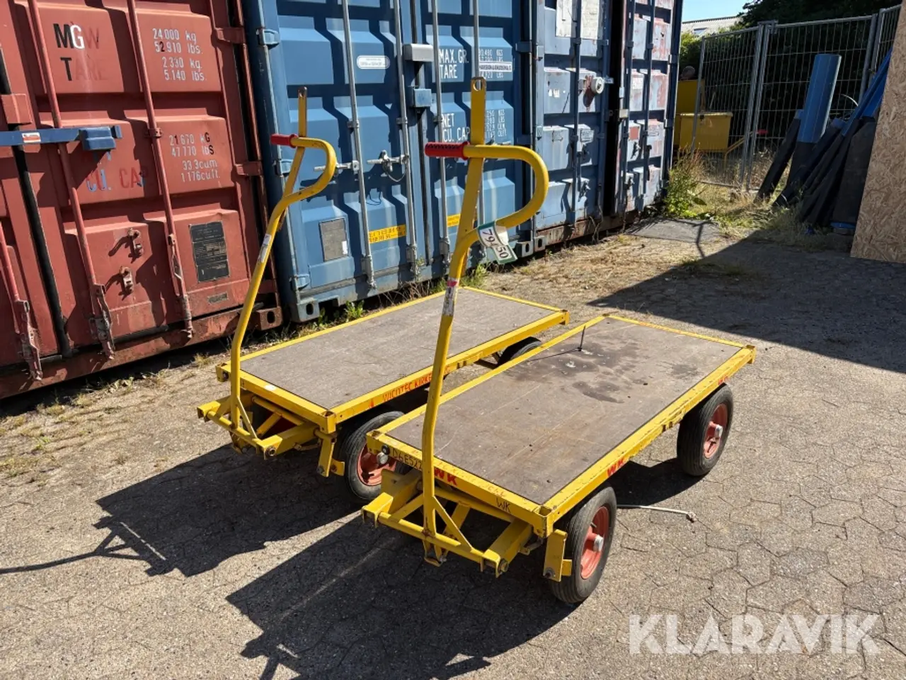 Billede 1 - Transportvogne - 2 enheder
