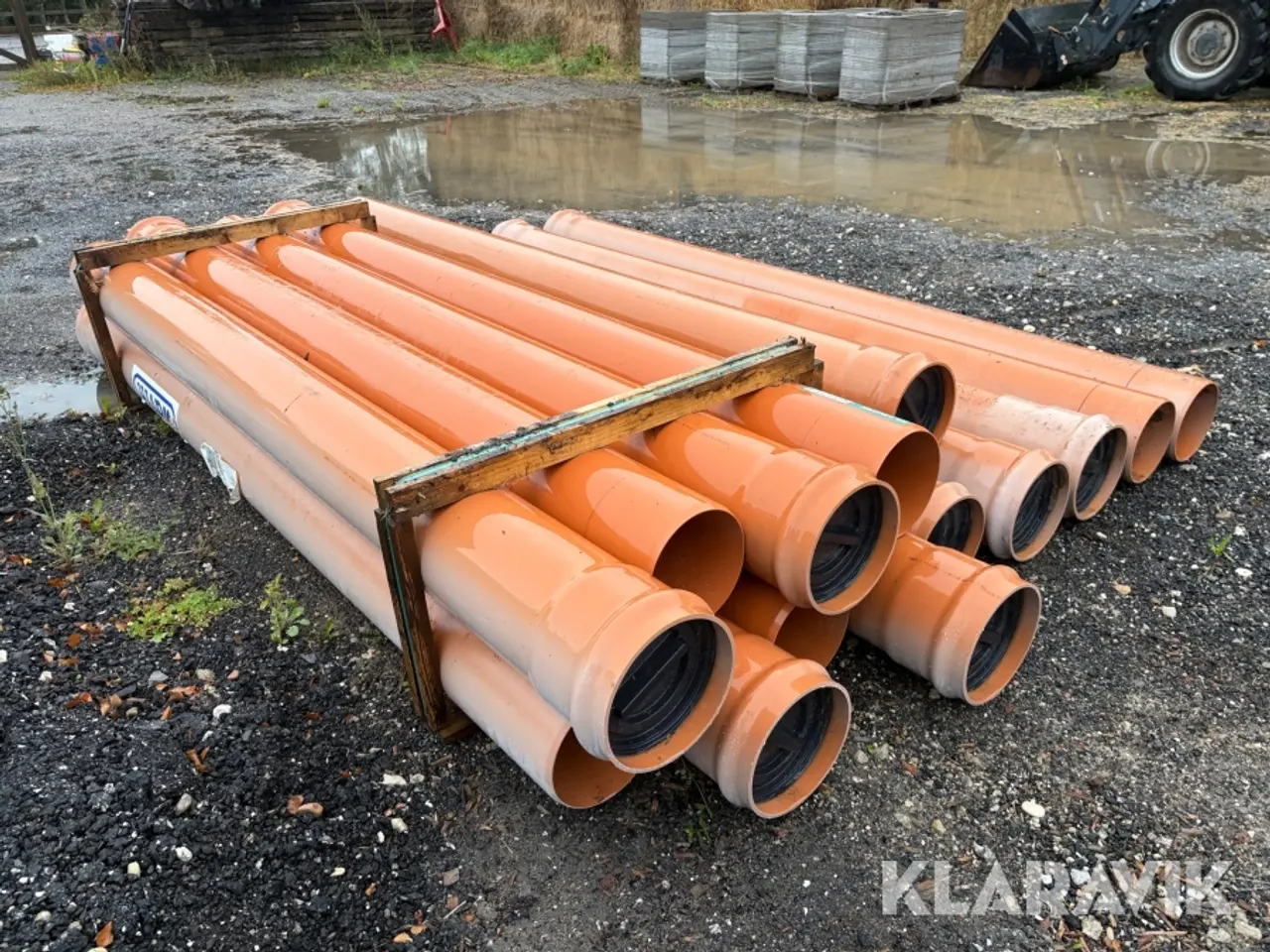 Billede 3 - Kloakrør Wavin PVC - 14 styk