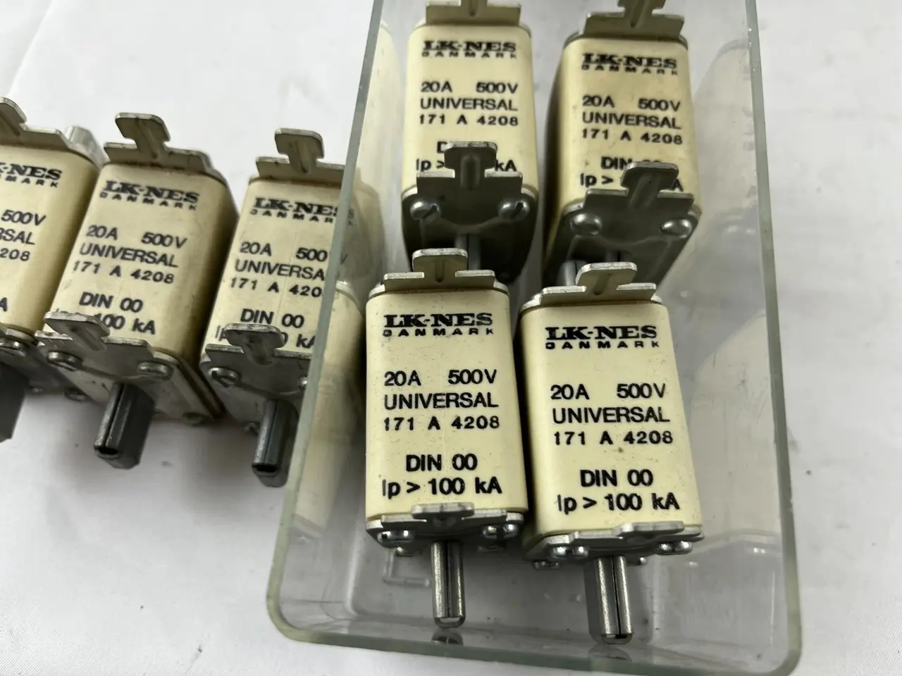Billede 4 - LK-NES 171 A 4208 Fuse 20A 500V Universal DIN 00