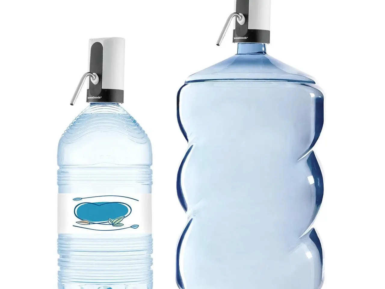 Billede 7 - Automatisk genopfyldelig vanddispenser - hvid/sort