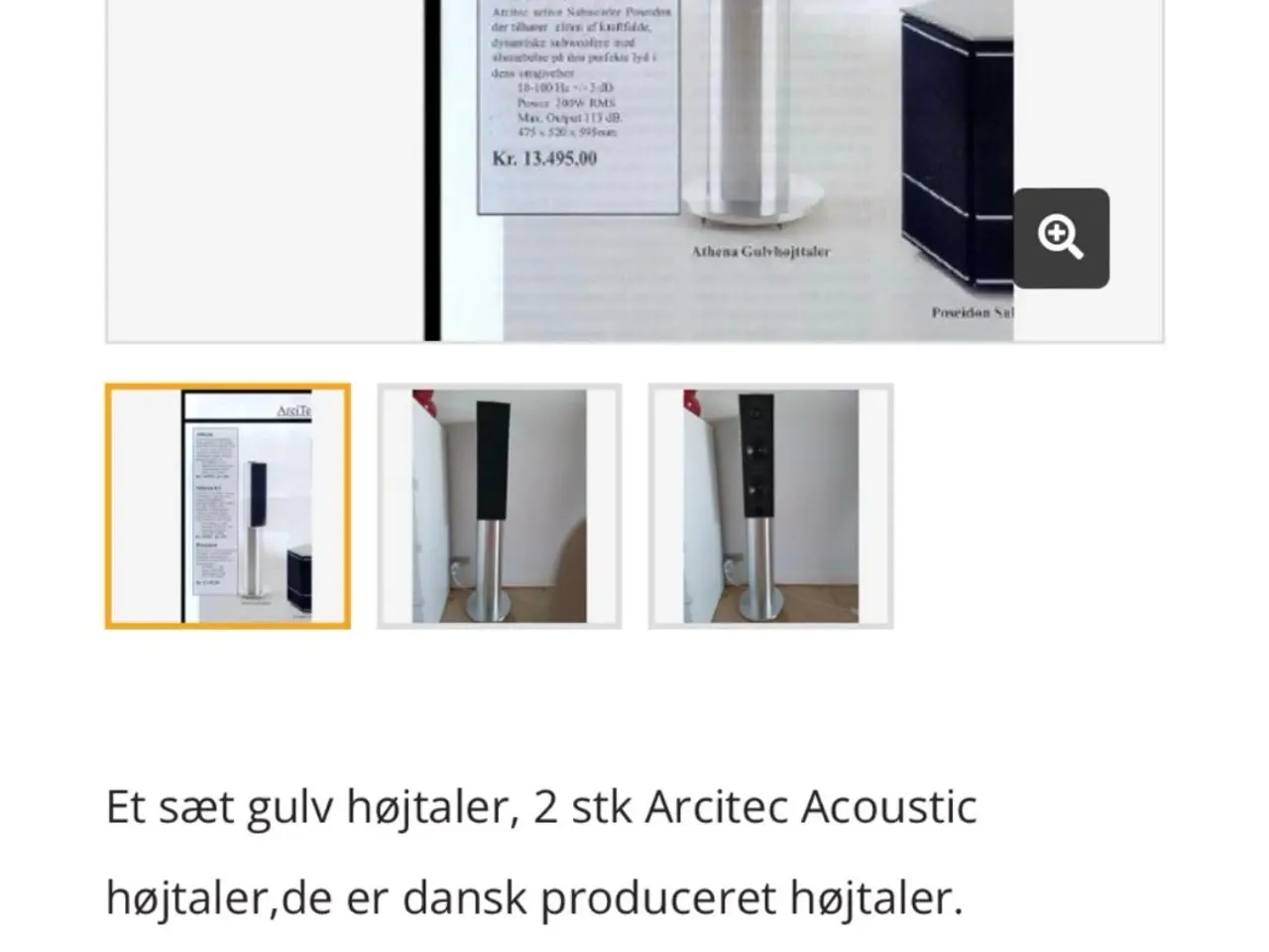 Billede 4 - arcitec acoustic athena. High end