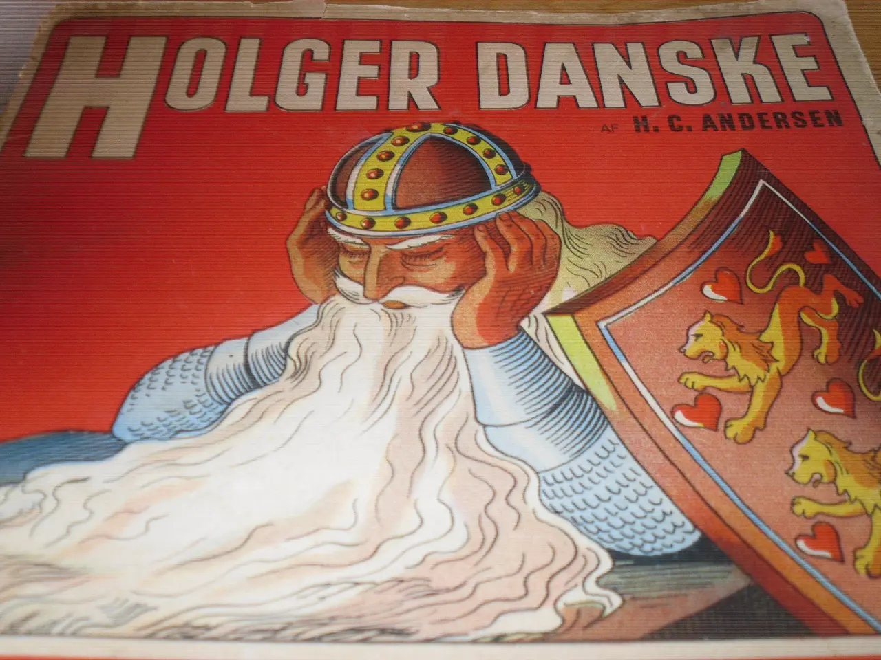 Billede 1 - BYD. HOLGER DANSKE. Af H. C. Andersen.