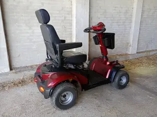 Stor driftsikker 4-hjulet el-scooter