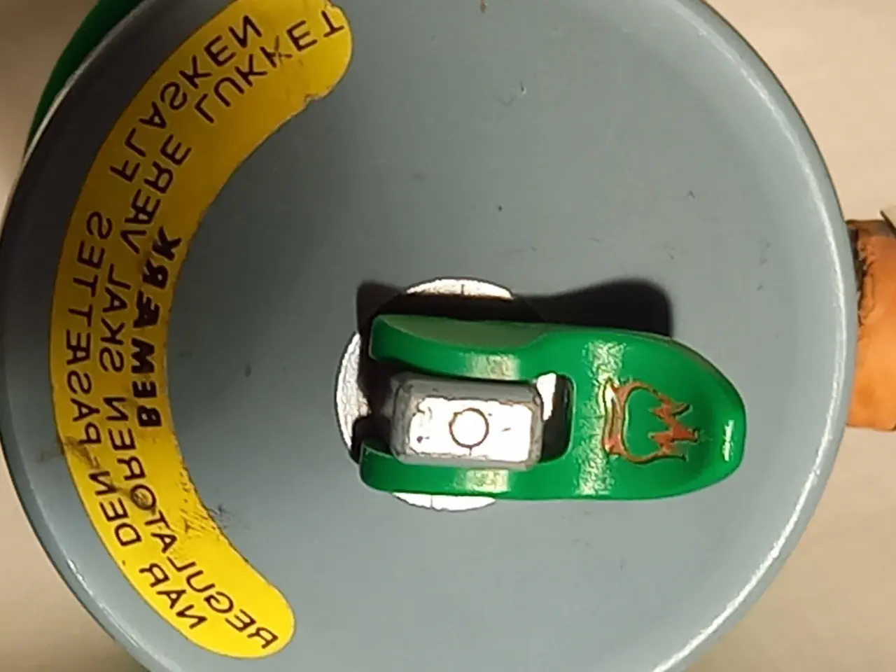 Billede 1 - Gasregulator med kort slange. 