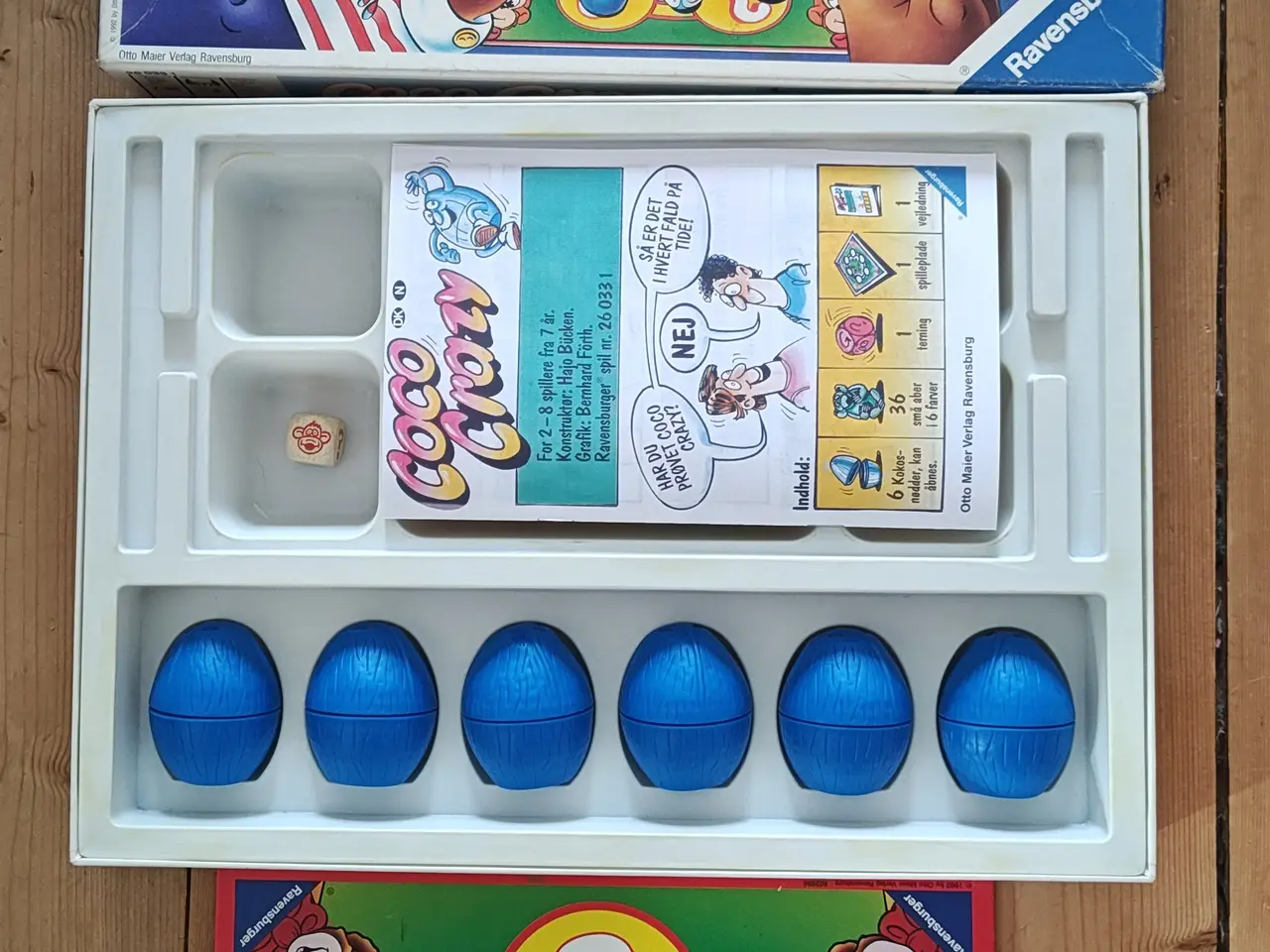 Billede 1 - Gammelt retro Coco Crazy Brætspil