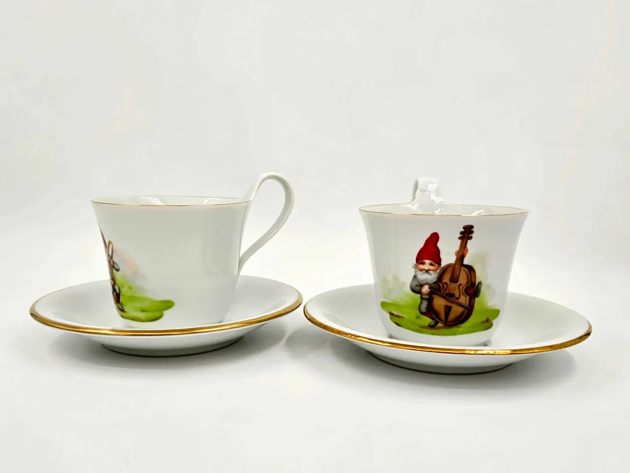 Billede 4 - Nissekop og underkop Porcelæn 