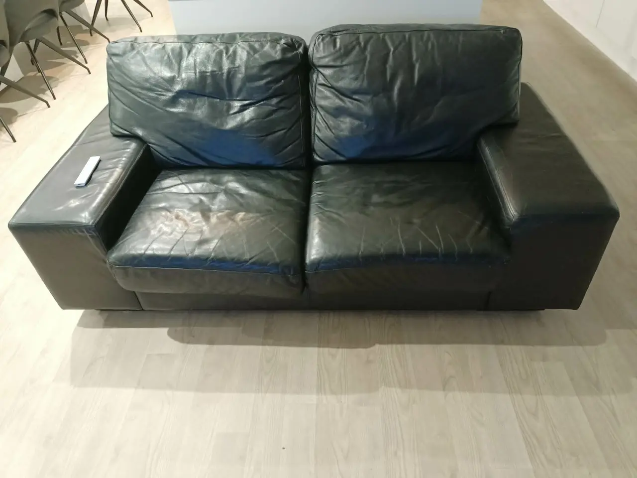 Billede 1 - Lædersofa
