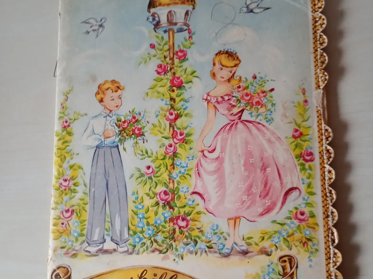 Billede 1 - Glansbillede album fra 1952