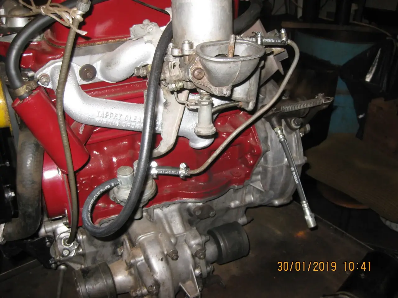 Billede 2 - Motor og gearkasse Morris Mini